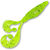 Силиконовая приманка Herakles Scratch Jr. 3.5 (9см) Chartreuse Pepper (упаковка - 12шт)
