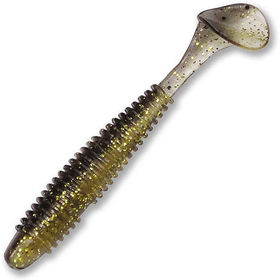 Силиконовая приманка Herakles Viber Shad 3.8 (9.5см) Smoker (упаковка - 7шт)