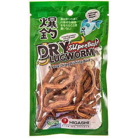 Наживка Higashi Dry Lugworm SuperBait #Green
