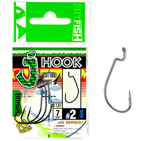 Крючок Hitfish J-Hook BC №1 (упаковка - 6шт)