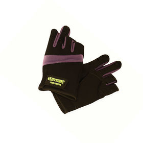 Перчатки без пальцев HitFish Glove-03 р. L (фиолетовые)