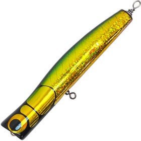 Воблер Hots Keiko Ocean Popper RV 185F (80г) 13 H.Green/Gold