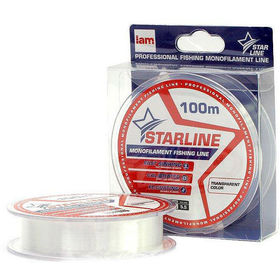 Леска Iam Starline Transparent 100 м 0.148 мм (прозрачный)