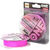 Леска плетеная Iam №One Contact X4 Pink #0.6 150 м 0.128 мм (розовый)