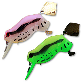 Воблер Imakatsu Waddle Buggy 692 Glow erotic frog/luminescence