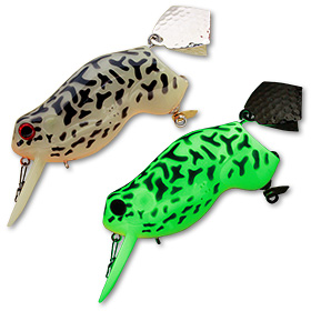 Воблер Imakatsu Waddle Buggy 694 Glow Bullfrog/Accumulated