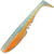 Виброхвост Iron Claw Moby Softbaits Racker Shad UV Non Toxic (22см) Blue Glitter Orange (1шт)