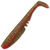 Виброхвост Iron Claw Moby Softbaits Racker Shad UV Non Toxic (22см) MO Japan Red Innercore (1шт)