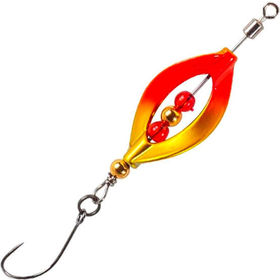 Блесна Iron Trout Swirly Loop Leaf (3г) RG