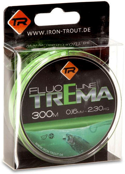 Леска Iron Trout Trema Line 300м 0.16мм (Fluo Green)