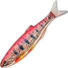 Cиликоновая рыбка Izumi Umami 60 (2.8) 9 (упаковка - 7шт.)