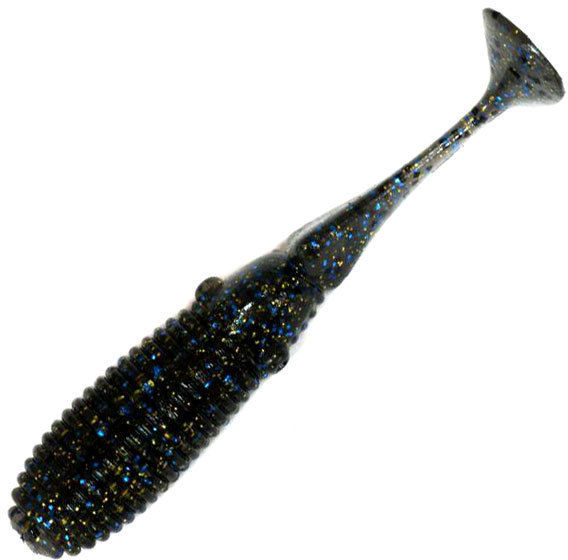 Мягкая приманка Jackall Ammonite Shad 4.5 (11.43см) blue gill (упаковка - 6шт)