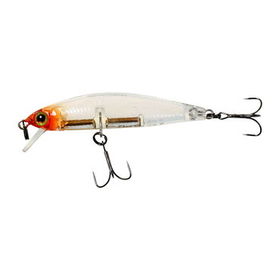 Воблер Jackall Flat Fly 50S clear salmon roe head