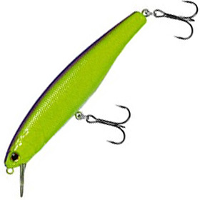 Воблер Jackall 100 SP Purple Chartreuse