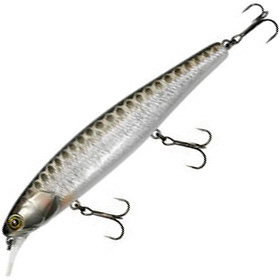 Воблер Jackall 110SP hl silver & black