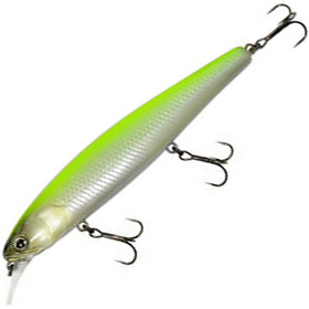 Воблер Jackall Smash Minnow 110 pearl chartreuse