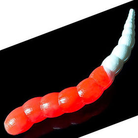 Силиконовая приманка Jara Baits Buf Worm 45 Bubble Gum (4.5 см) 207  (упаковка - 12 шт)