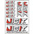 Набор наклеек Jig It Logo А5 (10 листов)