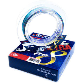 Плетёный шнур Jig It x Tokuryo Jigging Ultra X8 #0.6 150м 0.13мм (Multi)