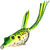 Лягушка Kahara Frog (6см) 05 Forest Green Reef Frog