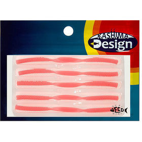 Силиконовая приманка Kahara Aji Leech 1.9 (4.8см) Pink Luminouse (упаковка - 10шт)