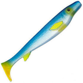 Силиконовая приманка Kanalgratis Fatnose Shad 230 (23см) Clear Blue Lemonade