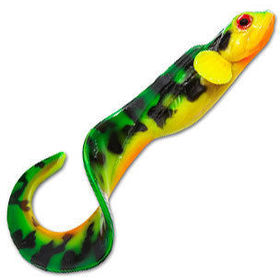 Силиконовая приманка KanalGratis Nettel Laken (28см) Firetiger Pout