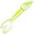 Твистер Keitech Little Spider 3 484T Chartreuse Shad