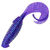 Силиконовая приманка Keitech Flapper Grub 4 (10см) EA04 Violet (упаковка - 7шт)