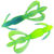 Слаг Keitech Crazy Flapper 4.4 PAL#03 Ice Chartreuse
