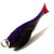 Поролоновая рыбка Контакт (двойник) 7 см (серо-фиолетовый)