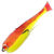 Поролоновая рыбка Контакт (двойник) 7 см (желто-красный)