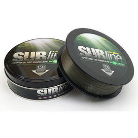 Леска Korda Subline Ultra Tough Sinking Mono Green d-0.40мм 1000м