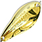Блесна Kosadaka Warga Spoon GOLD (золото) 44мм (5г)