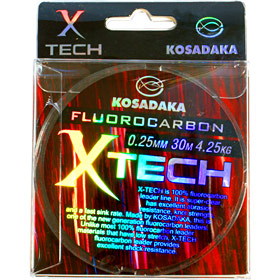 Леска флюорокарбон Kosadaka X-Tech зимняя