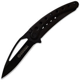 Нож Kosadaka складной (стальное лезвие/черная рукоятка) N-F29D