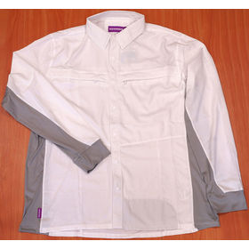 Рубашка Kosadaka Ice Silk Sunblock р.L (белая)