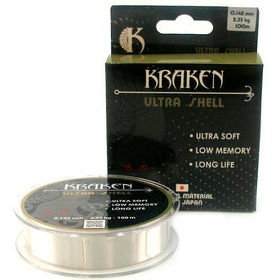 Леска Kraken Ultra Shell 100 м 0.286 мм (прозрачный) KR-10-00