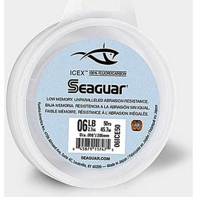 Леска флюорокарбон Kureha Seaguar AceX 50yds 2lb (прозрачная)
