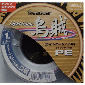 Леска плетеная Kureha Seaguar Light Game Ika #1.5 150м 0.205мм (цветная)