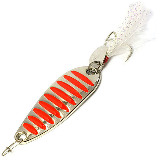 Блесна Kutomi Z-Spoon (7.5г) Silver-Red