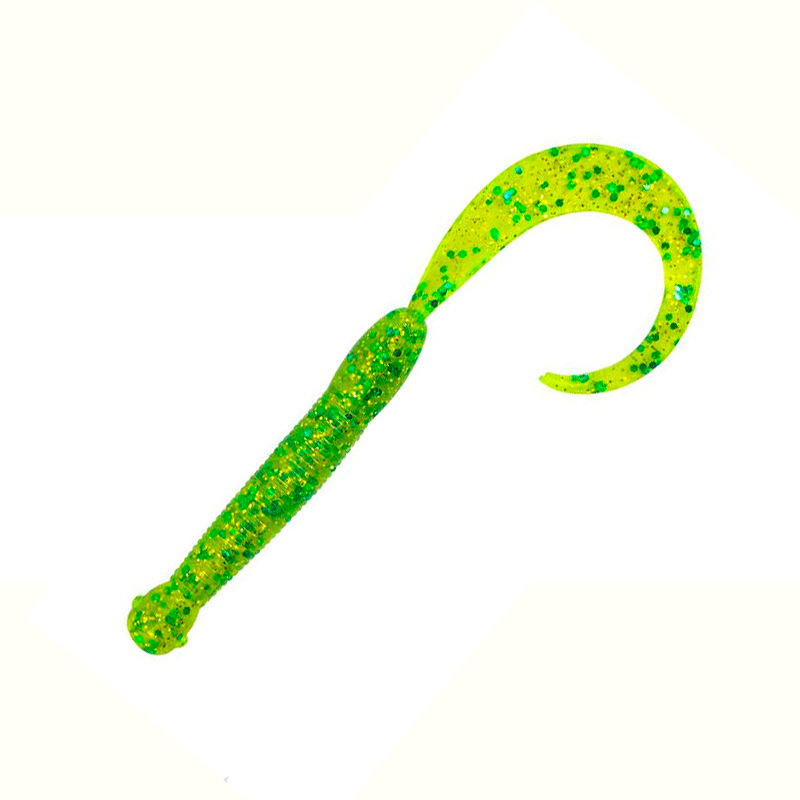 Твистер Kutomi RY03 Long Tail (13 см) D003 green (упаковка - 8 шт)