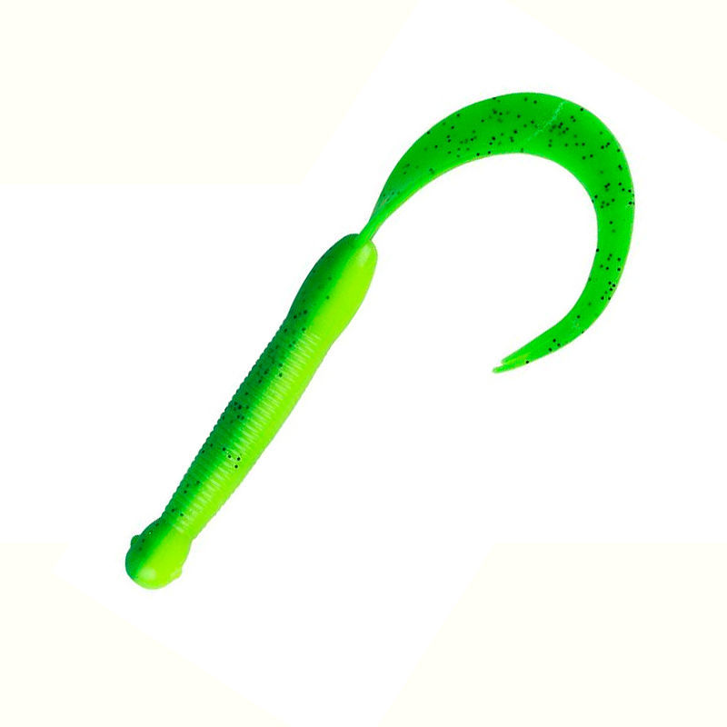 Твистер Kutomi RY03 Long Tail (13 см) S023 green/d (упаковка - 8 шт)