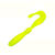 Твистер Kutomi RY10 Orochi (11 см) D007 yellow (упаковка - 4 шт)