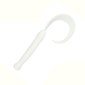 Твистер Kutomi RY17 Large Tail (9.5 см) D029 white (упаковка - 6 шт)