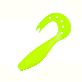 Твистер Kutomi RY44 Snake (9 см) D007 yellow (упаковка - 4 шт)