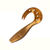 Твистер Kutomi RY44 Snake (9 см) D051 orange (упаковка - 4 шт)