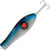 Блесна Kuusamo Professor 0, 130/44 (бусинка) BL/S/BLU-S, UV