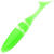 Силиконовая приманка Lake Fork Boot Tail Baby Shad (5.8см) Chartreuse Glow
