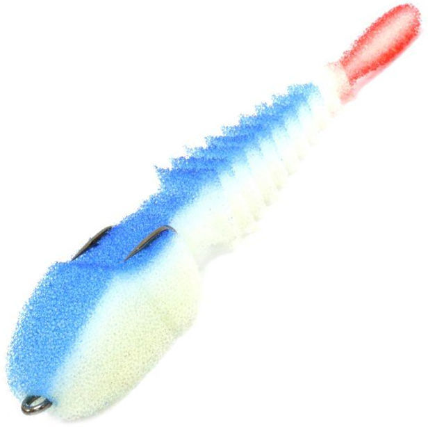 Набор поролоновых рыбок Левша НН 3D Stream (7см) WBIue (упаковка - 10шт)